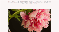 Desktop Screenshot of heartsandflowersfloral.com